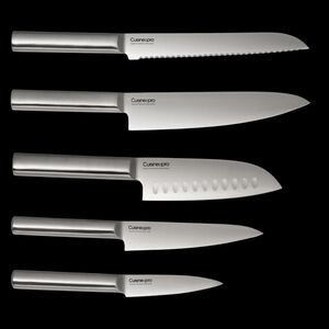 Cuisine::pro DAISHO Nara 6 Piece Knife Block Set Graphite NIB